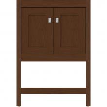 Strasser Woodenwork 54.490 - 24 X 18.5 X 34.5 Alki Spa Vanity Shaker Pecan Cherry Std