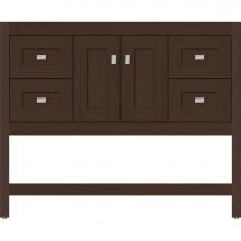 Strasser Woodenwork 54.558 - 42 X 18.5 X 34.5 Alki Spa Vanity Shaker Choc Oak Sb