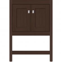Strasser Woodenwork 54.568 - 24 X 18.5 X 34.5 Alki Spa Vanity Shaker Choc Oak Std