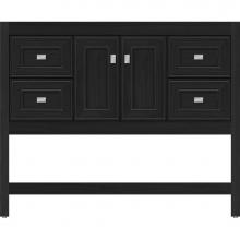 Strasser Woodenwork 54.688 - 42 X 18.5 X 34.5 Alki Spa Vanity Deco Miter Midnight Oak Sb