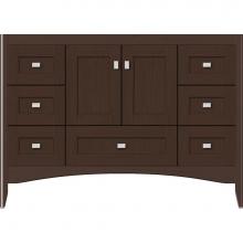 Strasser Woodenwork 36.564 - 48 X 21 X 34.5 Wallingford Vanity Shaker Choc Oak Sb