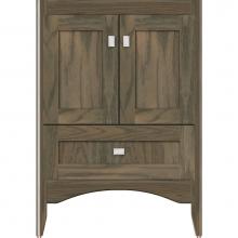 Strasser Woodenwork 31-837 - 24 X 21 X 34.5 Wallingford Vanity Shaker Dusky Oak Std
