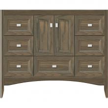 Strasser Woodenwork 31-919 - 42 X 21 X 34.5 Wallingford Vanity Ogee Miter Dusky Oak Sb