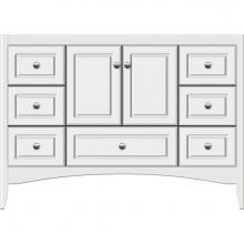 Strasser Woodenwork 37.063 - 48 X 18 X 34.5 Wallingford Vanity Ultra Powder Grey Sb