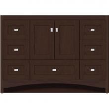 Strasser Woodenwork 43.108 - 48 X 21 X 34.5 Ravenna Vanity Shaker Choc Cherry Sb