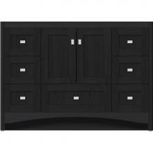 Strasser Woodenwork 42.436 - 48 X 18 X 34.5 Ravenna Vanity Shaker Midnight Oak Sb
