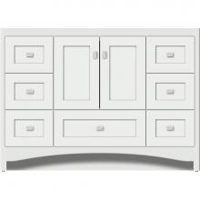 Strasser Woodenwork 42.434 - 48 X 18 X 34.5 Ravenna Vanity Shaker Powder Grey Sb
