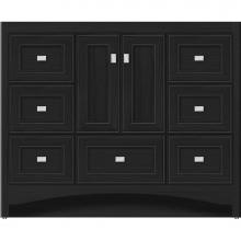 Strasser Woodenwork 44.591 - 42 X 21 X 34.5 Ravenna Vanity Deco Miter Midnight Oak Sb