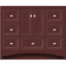 Strasser Woodenwork 43.759 - 42 X 18 X 34.5 Ravenna Vanity Ogee Miter Dk Cherry Sb