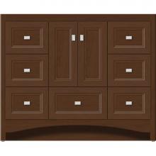 Strasser Woodenwork 43.754 - 42 X 18 X 34.5 Ravenna Vanity Ogee Miter Pecan Cherry Sb