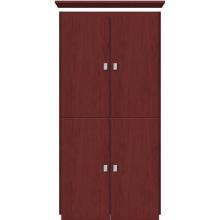 Strasser Woodenwork 15.430 - 24 X 18 X 48 Montlake Linen Upper Slab Dk Cherry
