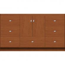 Strasser Woodenwork 25.231 - 60 X 21 X 34.5 Montlake Vanity Slab Cinn Cherry Sb