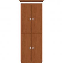 Strasser Woodenwork 15.629 - 18 X 18 X 48 Montlake Linen Upper Slab Cinn Cherry