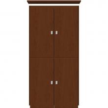 Strasser Woodenwork 15.388 - 24 X 18 X 48 Montlake Linen Upper Slab Pecan Cherry