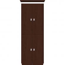 Strasser Woodenwork 15.029 - 18 X 21 X 48 Montlake Linen Upper Slab Choc Cherry
