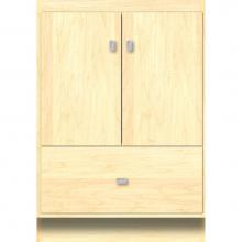 Strasser Woodenwork 25.272 - 24 X 18 X 34.5 Montlake Vanity Slab Nat Maple Std