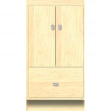 Strasser Woodenwork 25.289 - 18 X 21 X 34.5 Montlake Vanity Slab Nat Maple Std