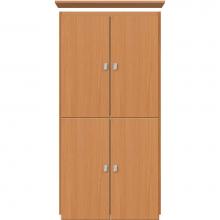 Strasser Woodenwork 15.590 - 24 X 21 X 48 Montlake Linen Upper Slab Nat Oak