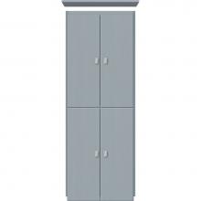 Strasser Woodenwork 15.586 - 18 X 21 X 48 Montlake Linen Upper Slab Silver Oak