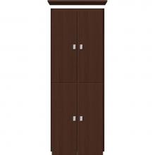 Strasser Woodenwork 15.392 - 18 X 21 X 48 Montlake Linen Upper Slab Choc Oak