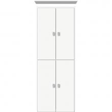 Strasser Woodenwork 15.182 - 18 X 18 X 48 Montlake Linen Upper Slab Sat White