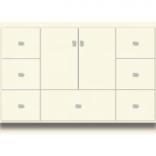 Strasser Woodenwork 25.185 - 48 X 21 X 34.5 Montlake Vanity Slab Sat Biscuit Sb