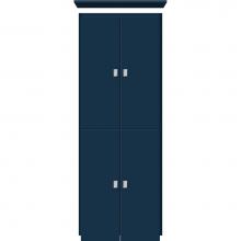 Strasser Woodenwork 57-624 - 18 X 21 X 48 Montlake Linen Upper Slab Lapis Night