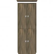 Strasser Woodenwork 31-803 - 18 X 18 X 48 Montlake Linen Upper Slab Dusky Oak