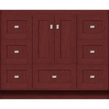 Strasser Woodenwork 23.152 - 42 X 21 X 34.5 Montlake Vanity Shaker Dk Cherry Sb