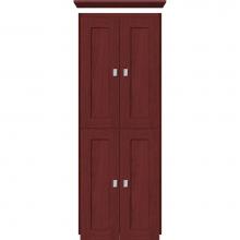 Strasser Woodenwork 13.447 - 18 X 21 X 48 Montlake Linen Upper Shaker Dk Cherry