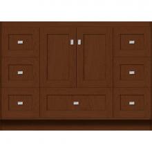 Strasser Woodenwork 26.674 - 48 X 21 X 34.5 Montlake Vanity Shaker Pecan Cherry Sb