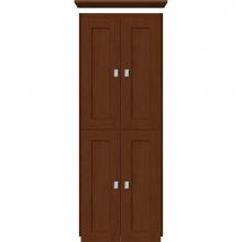 Strasser Woodenwork 13.459 - 18 X 21 X 48 Montlake Linen Upper Shaker Pecan Cherry