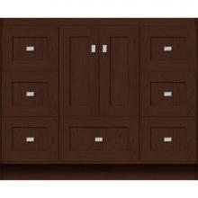 Strasser Woodenwork 23.108 - 42 X 21 X 34.5 Montlake Vanity Shaker Choc Cherry Sb