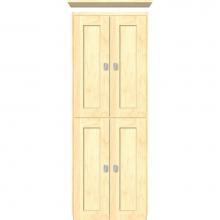 Strasser Woodenwork 13.449 - 18 X 21 X 48 Montlake Linen Upper Shaker Nat Maple