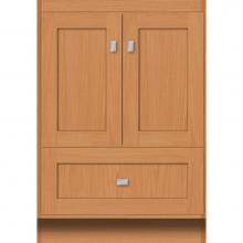 Strasser Woodenwork 23.575 - 24 X 18 X 34.5 Montlake Vanity Shaker Nat Oak Std