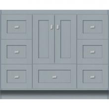 Strasser Woodenwork 23.522 - 42 X 21 X 34.5 Montlake Vanity Shaker Silver Oak Sb