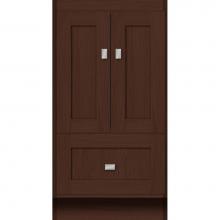 Strasser Woodenwork 26.935 - 18 X 18 X 34.5 Montlake Vanity Shaker Choc Oak Std