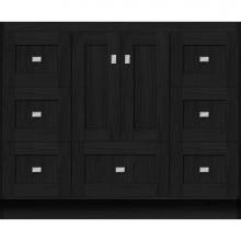 Strasser Woodenwork 27.165 - 42 X 18 X 34.5 Montlake Vanity Shaker Midnight Oak Sb