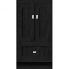 Strasser Woodenwork 27.178 - 18 X 21 X 34.5 Montlake Vanity Shaker Midnight Oak Std
