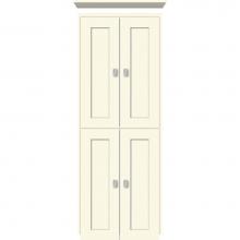 Strasser Woodenwork 13.225 - 18 X 21 X 48 Montlake Linen Upper Shaker Sat Biscuit