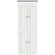 Strasser Woodenwork 13.483 - 18 X 21 X 48 Montlake Linen Upper Shaker Powder Grey