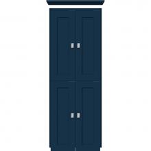 Strasser Woodenwork 57-159 - 18 X 18 X 48 Montlake Linen Upper Shaker Lapis Night
