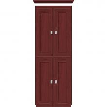 Strasser Woodenwork 13.638 - 18 X 21 X 48 Montlake Linen Upper Deco Miter Dk Cherry