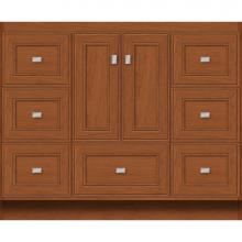 Strasser Woodenwork 26.531 - 42 X 18 X 34.5 Montlake Vanity Deco Miter Cinn Cherry Sb