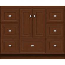 Strasser Woodenwork 26.822 - 42 X 21 X 34.5 Montlake Vanity Deco Miter Pecan Cherry Sb