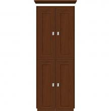 Strasser Woodenwork 13.668 - 18 X 21 X 48 Montlake Linen Upper Deco Miter Pecan Cherry