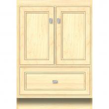 Strasser Woodenwork 26.403 - 24 X 18 X 34.5 Montlake Vanity Deco Miter Nat Maple Std