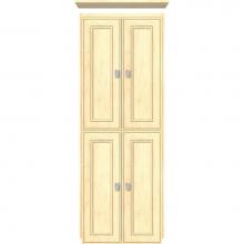 Strasser Woodenwork 13.655 - 18 X 18 X 48 Montlake Linen Upper Deco Miter Nat Maple