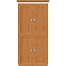 Strasser Woodenwork 13.742 - 24 X 18 X 48 Montlake Linen Upper Ogee Miter Nat Cherry