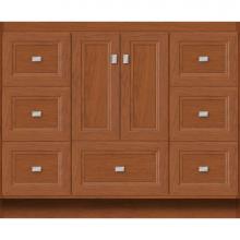 Strasser Woodenwork 26.170 - 42 X 21 X 34.5 Montlake Vanity Ogee Miter Cinn Cherry Sb